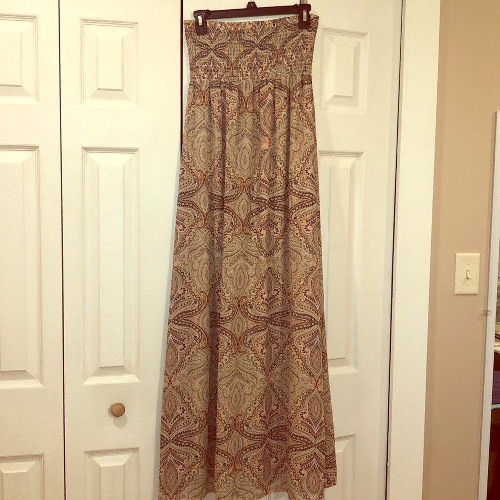 • Rue21 • strapless maxi dress